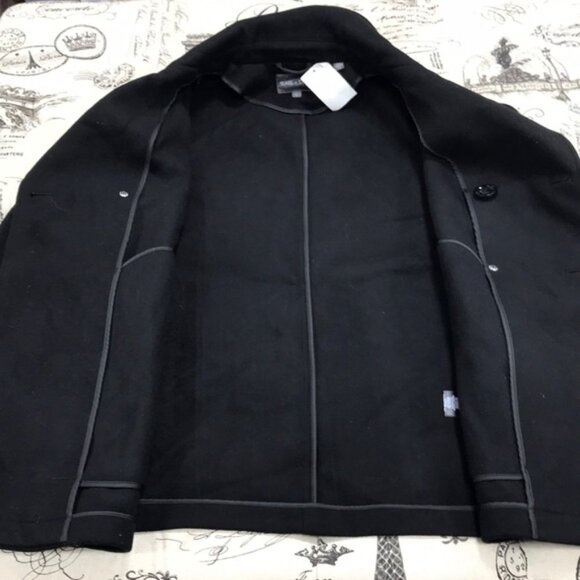 Slate & Stone Wool Blend Double Breasted Peacoat - Picture 6 of 7